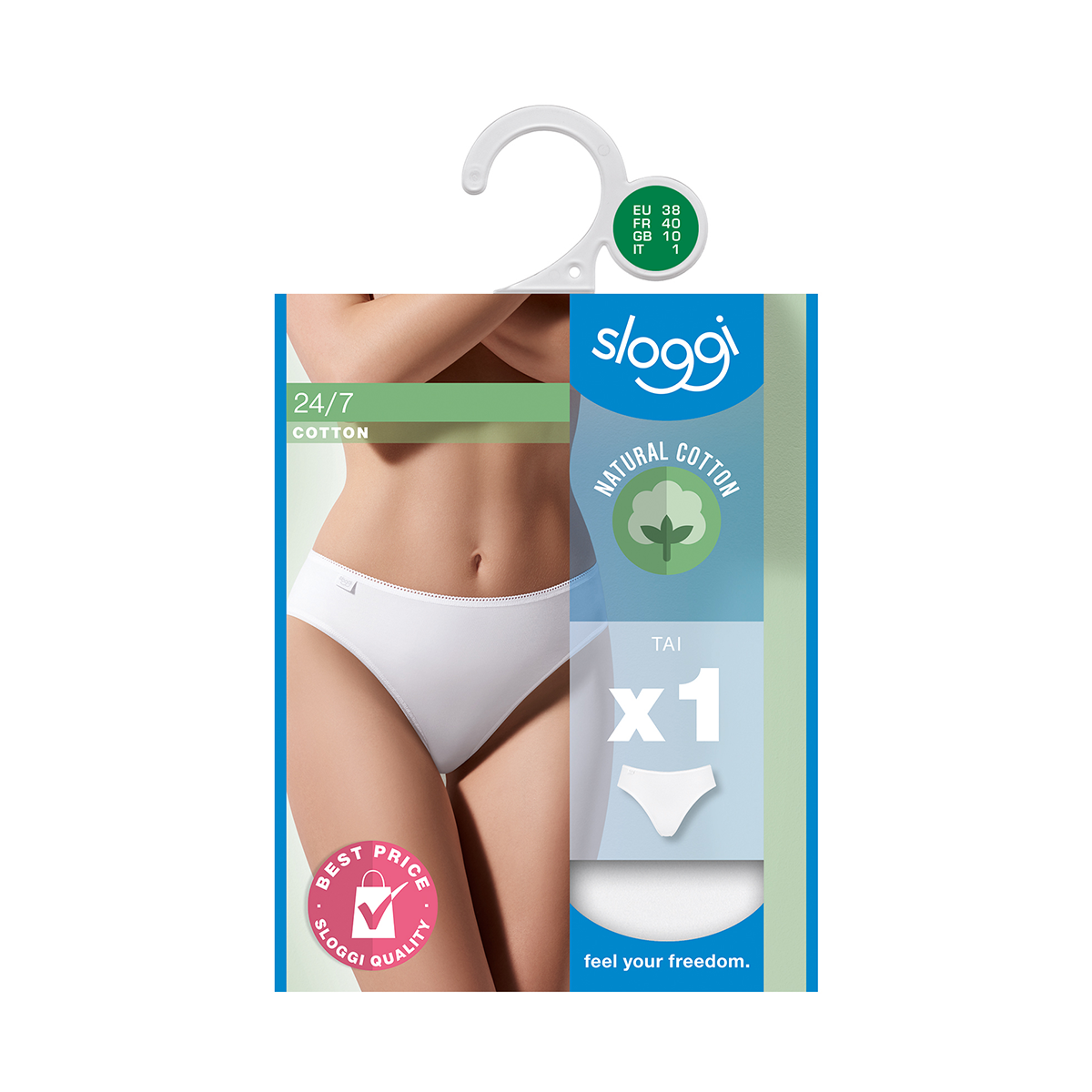 Sloggi 24/7 Cotton H - White - 10167218-0003