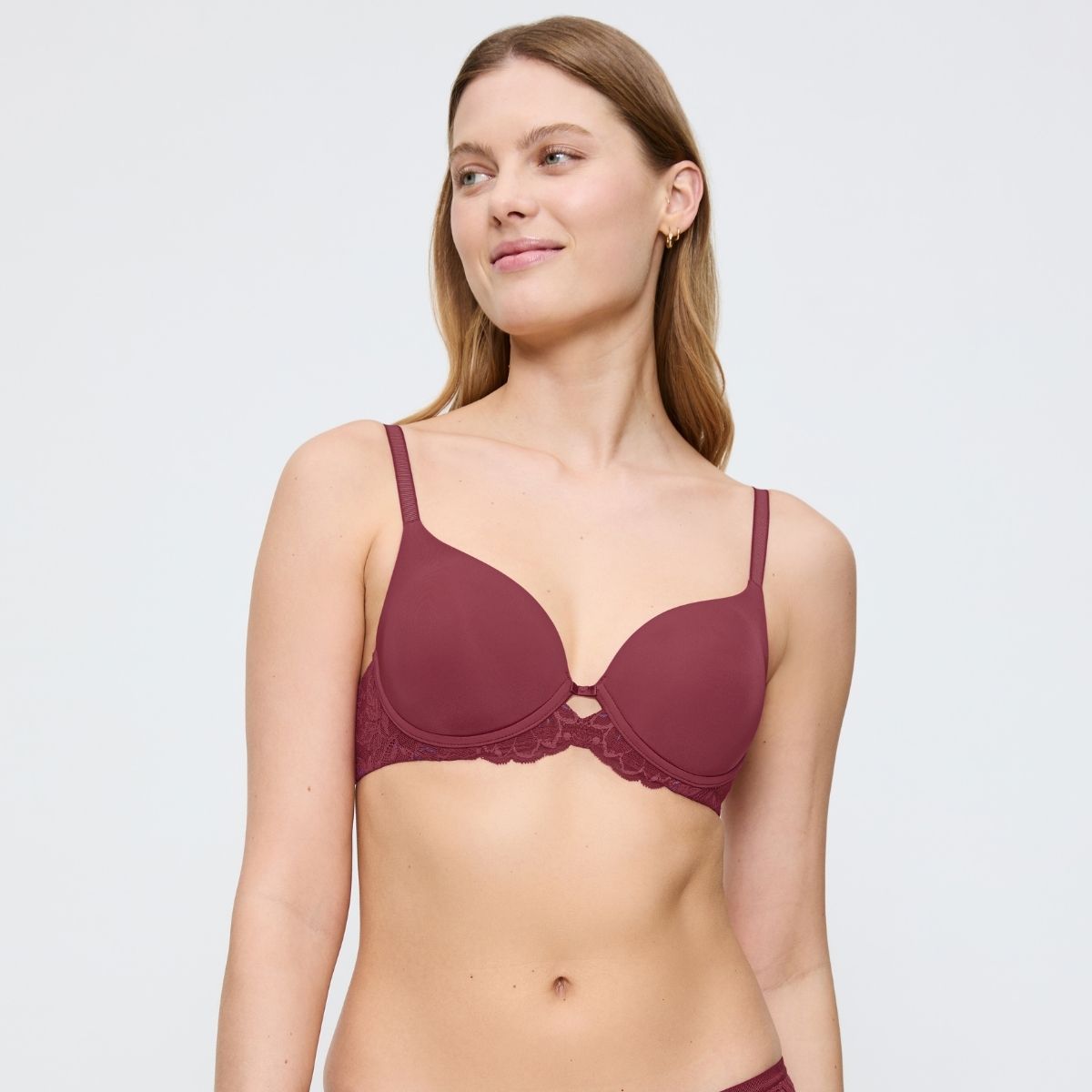 Triumph Amourette Charm WHP01 BH med bøjle, bordeaux - 10214459 - 6926 - Sweet Marsala