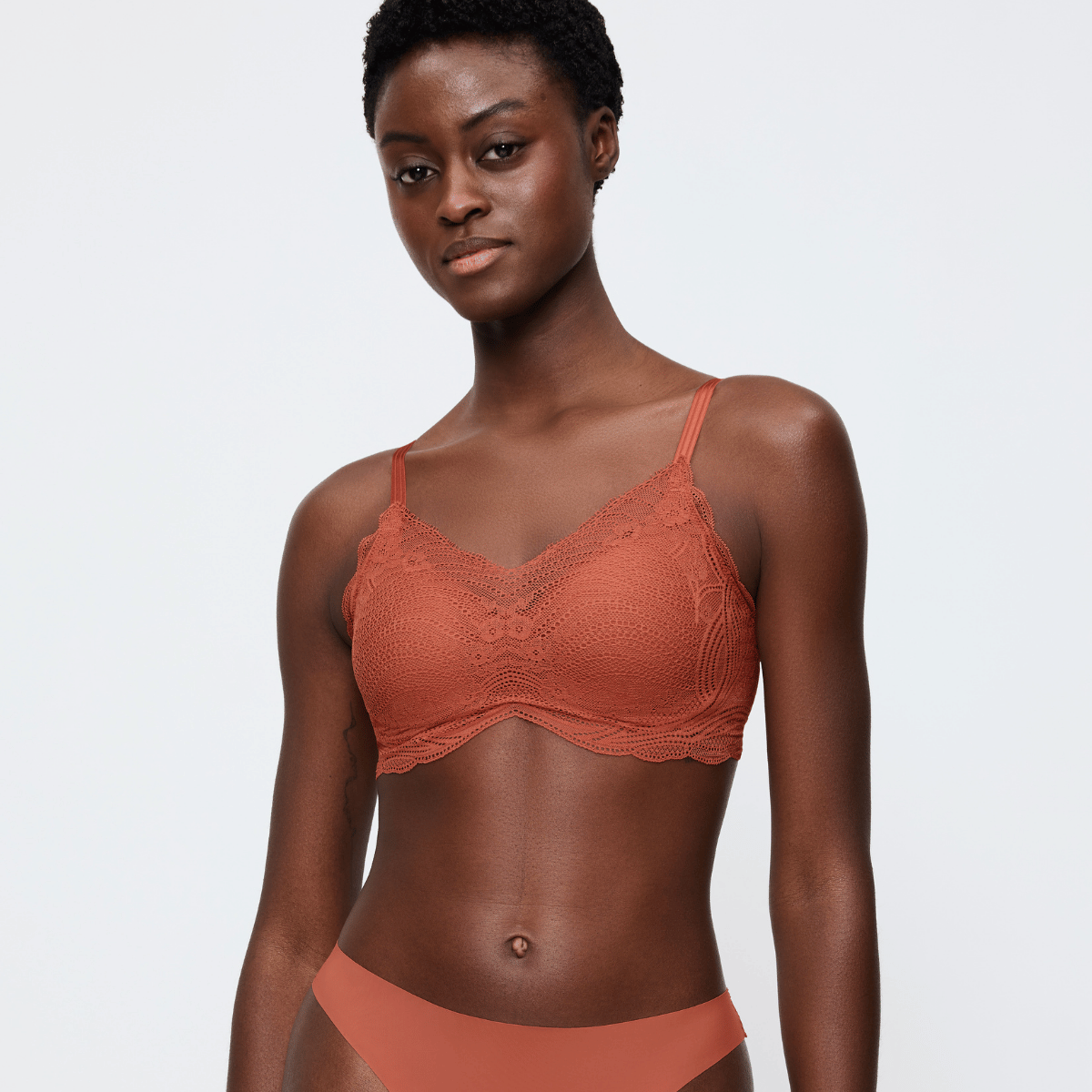 Triumph Lift Smart P BH uden bøjle, orange - 10215939 - 7838 - Desert Sunset