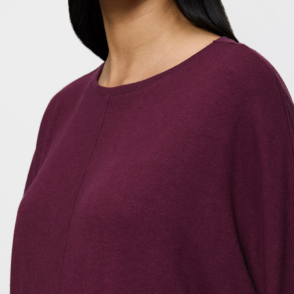 Triumph Cozy Comfort striktrøje, rød - 10216538 - 00EG - Burgundy