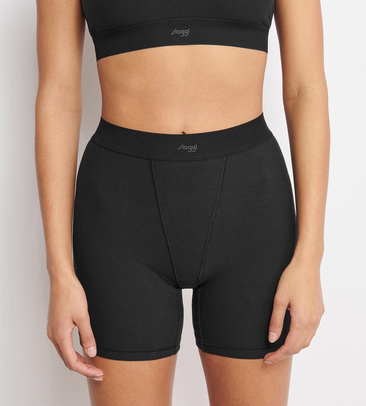 Sloggi Ever Ease Cyclist shorts, sort - 10219664 - 0004 - Black