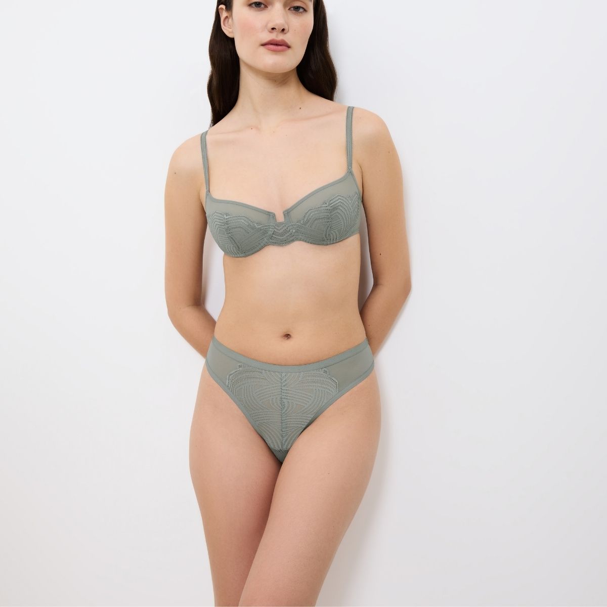 Triumph Delightful Spotlight brazilian trusse, grå - 10219844 - 2927 - Grigio Medio