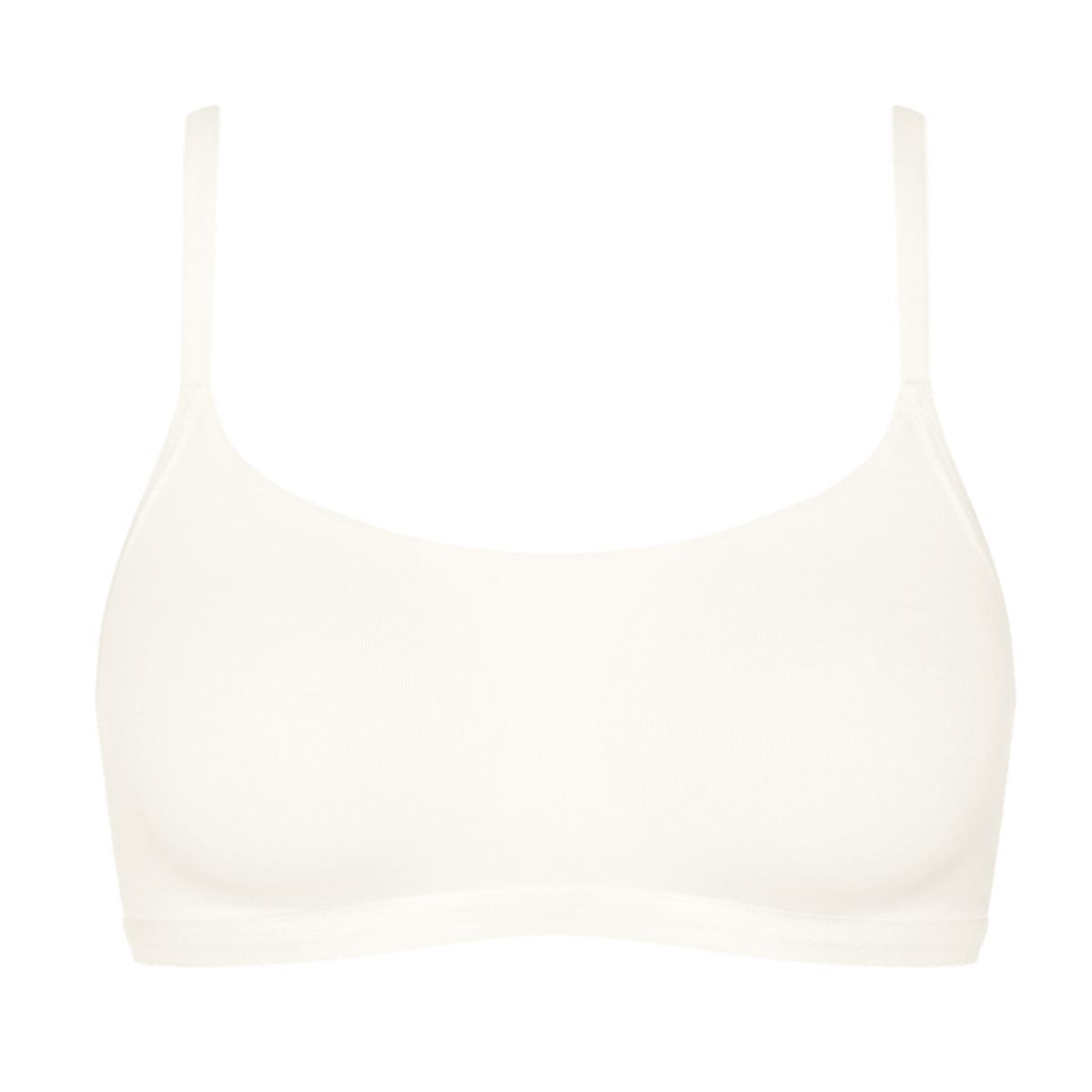 Sloggi Go Daily BH top, hvid - 10222329 - 00GZ - Silk White