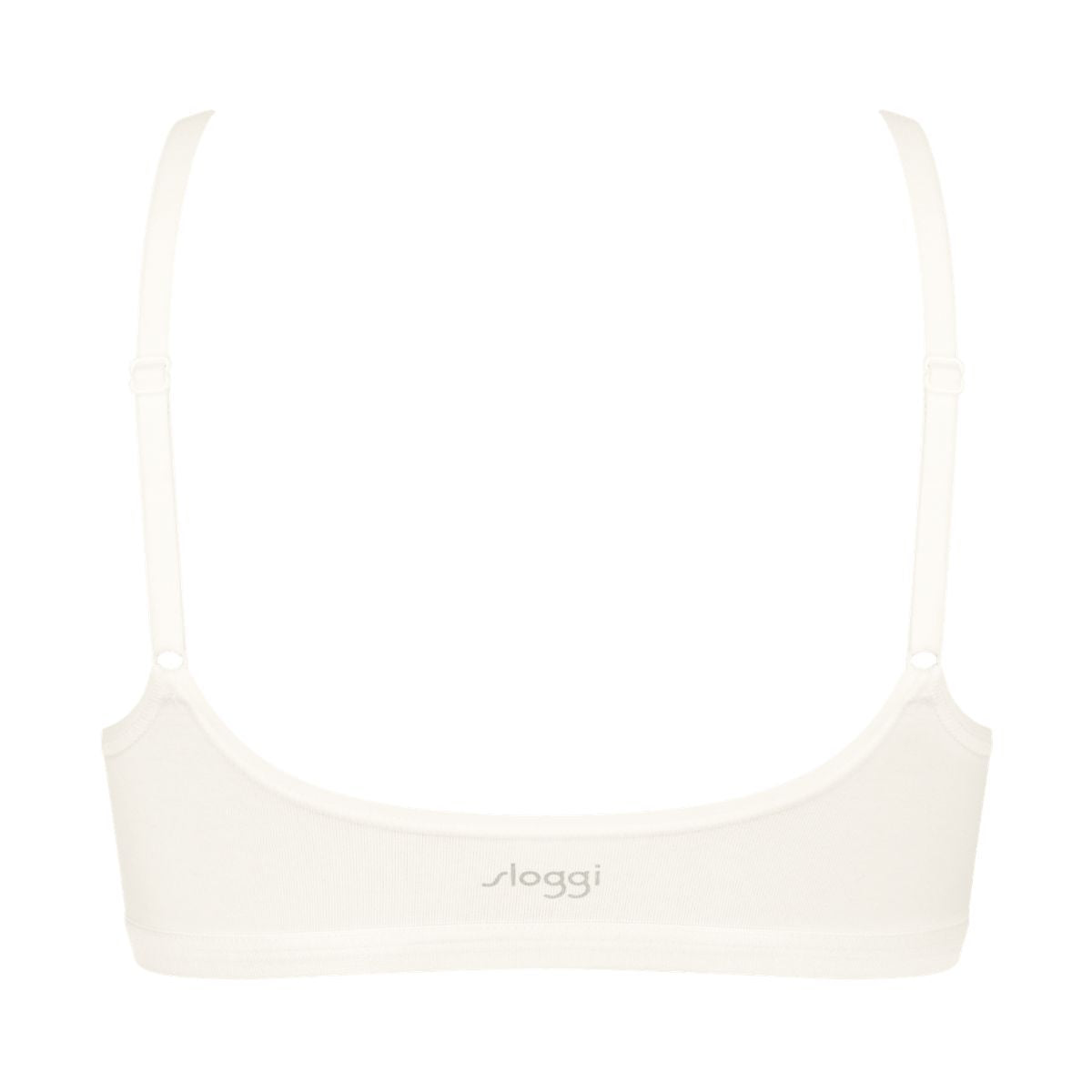Sloggi Go Daily BH top, hvid - 10222329 - 00GZ - Silk White