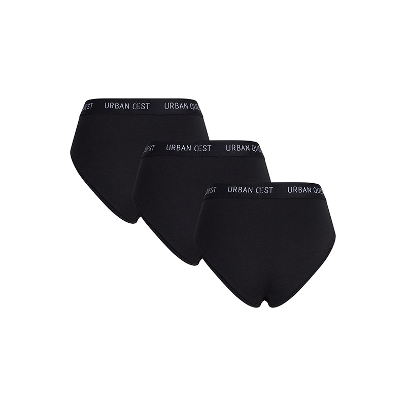 Urban Quest 3-Pack Bamboo - Black - 1170-9000