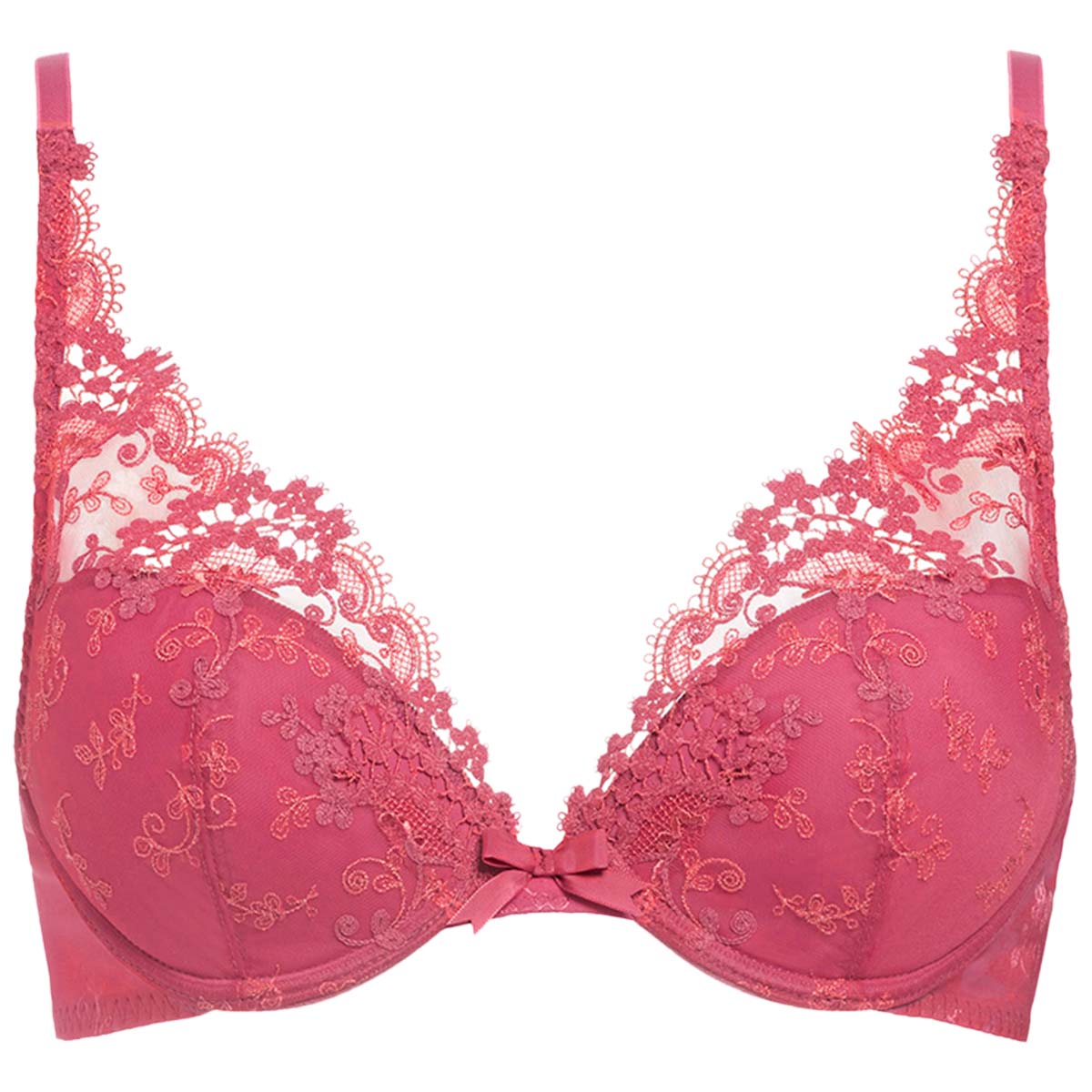 Simone Pérèle Wish push-up BH, rosa - 12B347 - 439 - Santal Pink