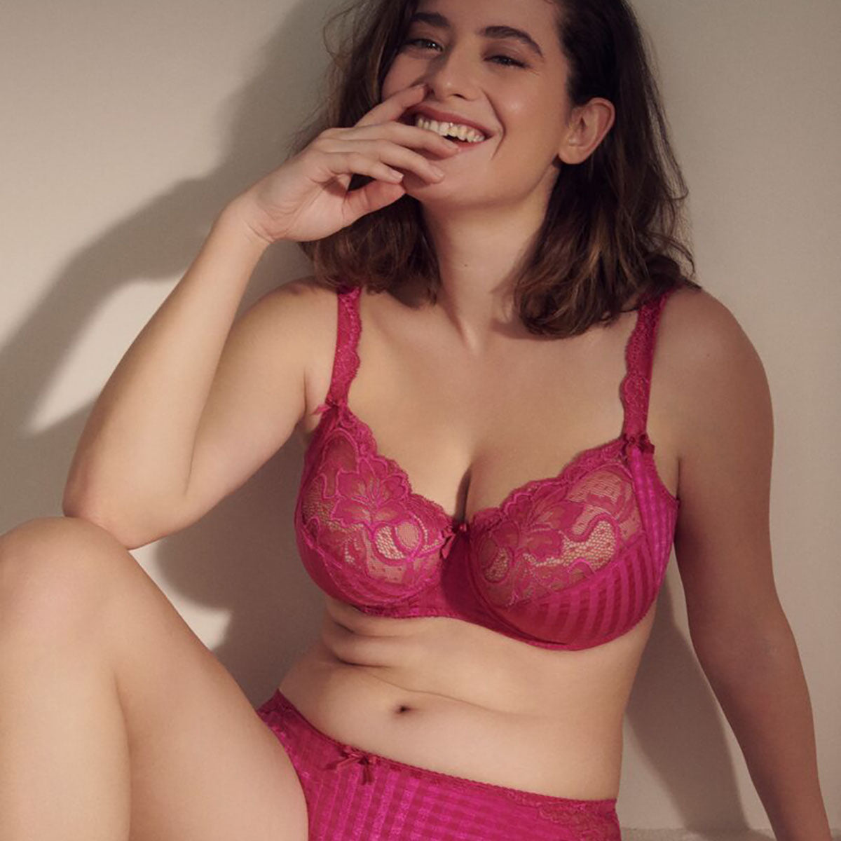 PrimaDonna Madison BH med bøjle, pink - 0162120-21 - FIE - Fuchia Fiesta