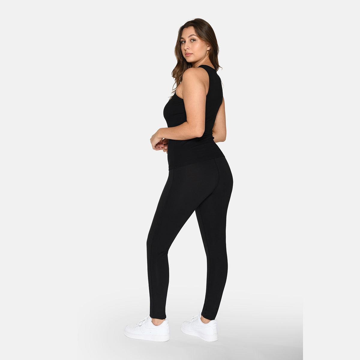 Urban Quest Bamboo Rib Tank - Black - 15070-BLACK