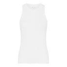 Urban Quest Bamboo Rib Tank - White - 15070-WHITE