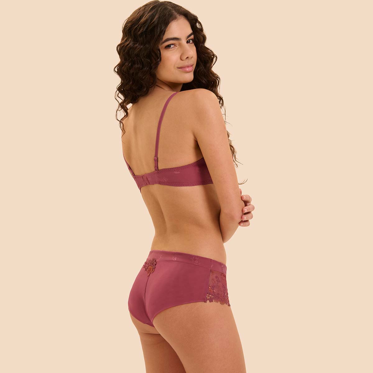Simone Pérèle Wish hipster trusse, rosa - 12B630 - 439 - Santal Pink
