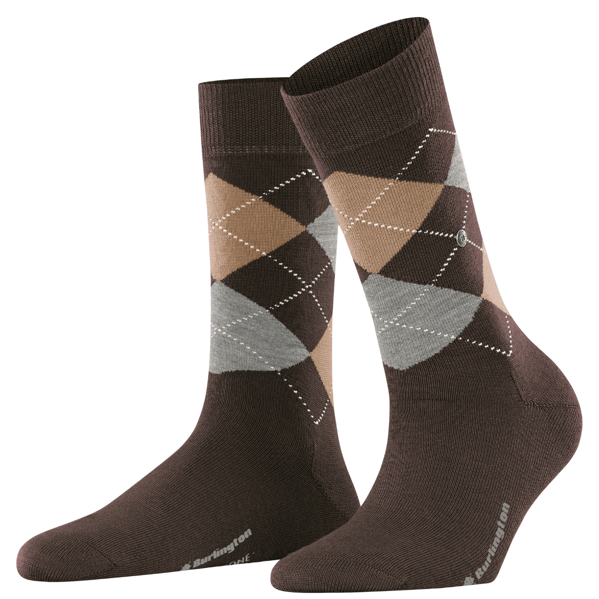 Burlington Marylebone ankelstrømper, brun - 22073 - 5235 - Dark Brown
