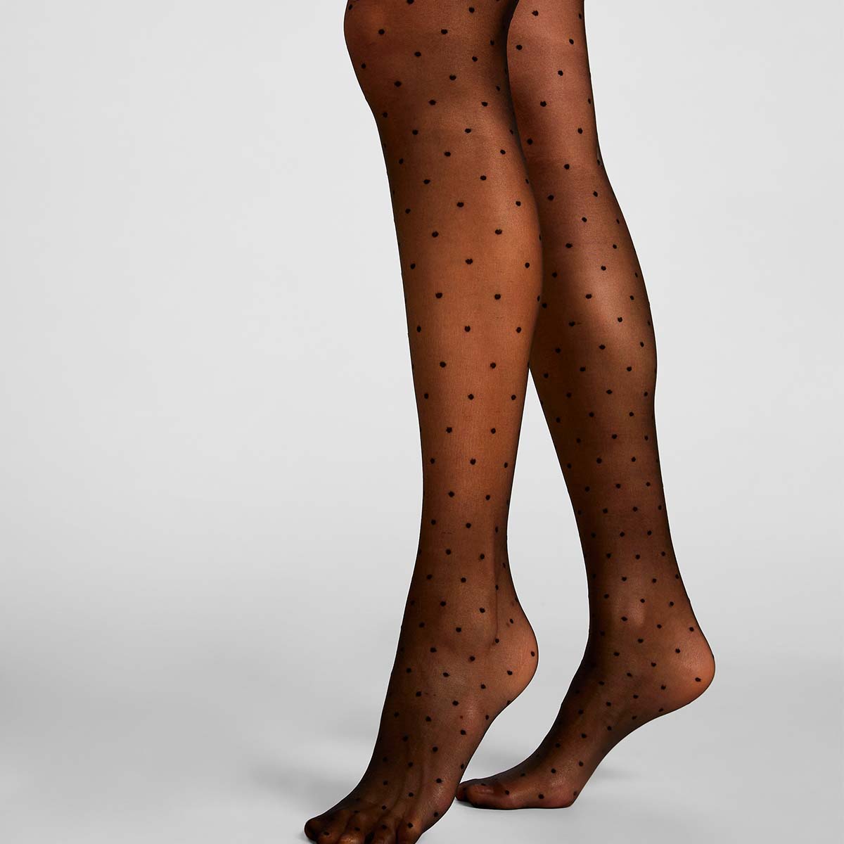 Hunkemöller 15 Den selvsiddende strømper, sort - 306962 - Black - Black