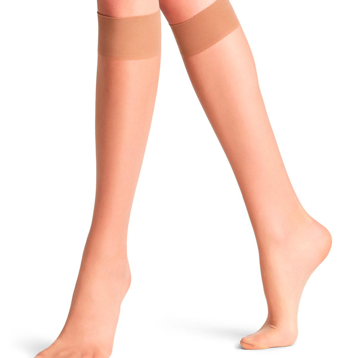 Falke Seidenglatt 15 Den Knee-High - Powder - 41790-4169