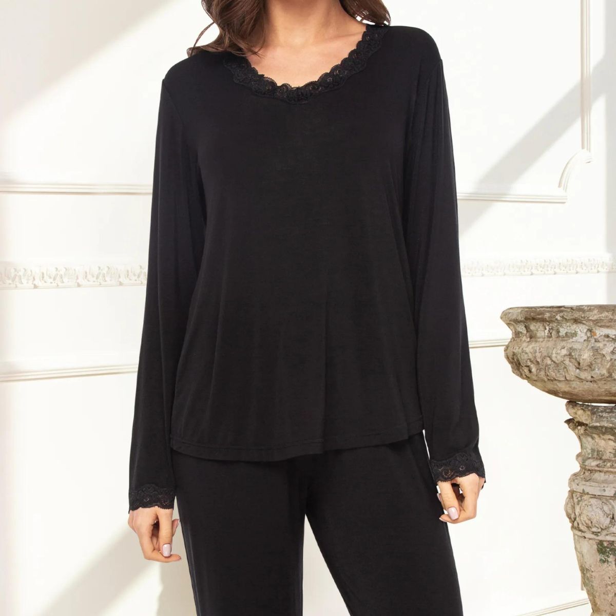 Lady Avenue Bamboo - Black - 51-50525-02