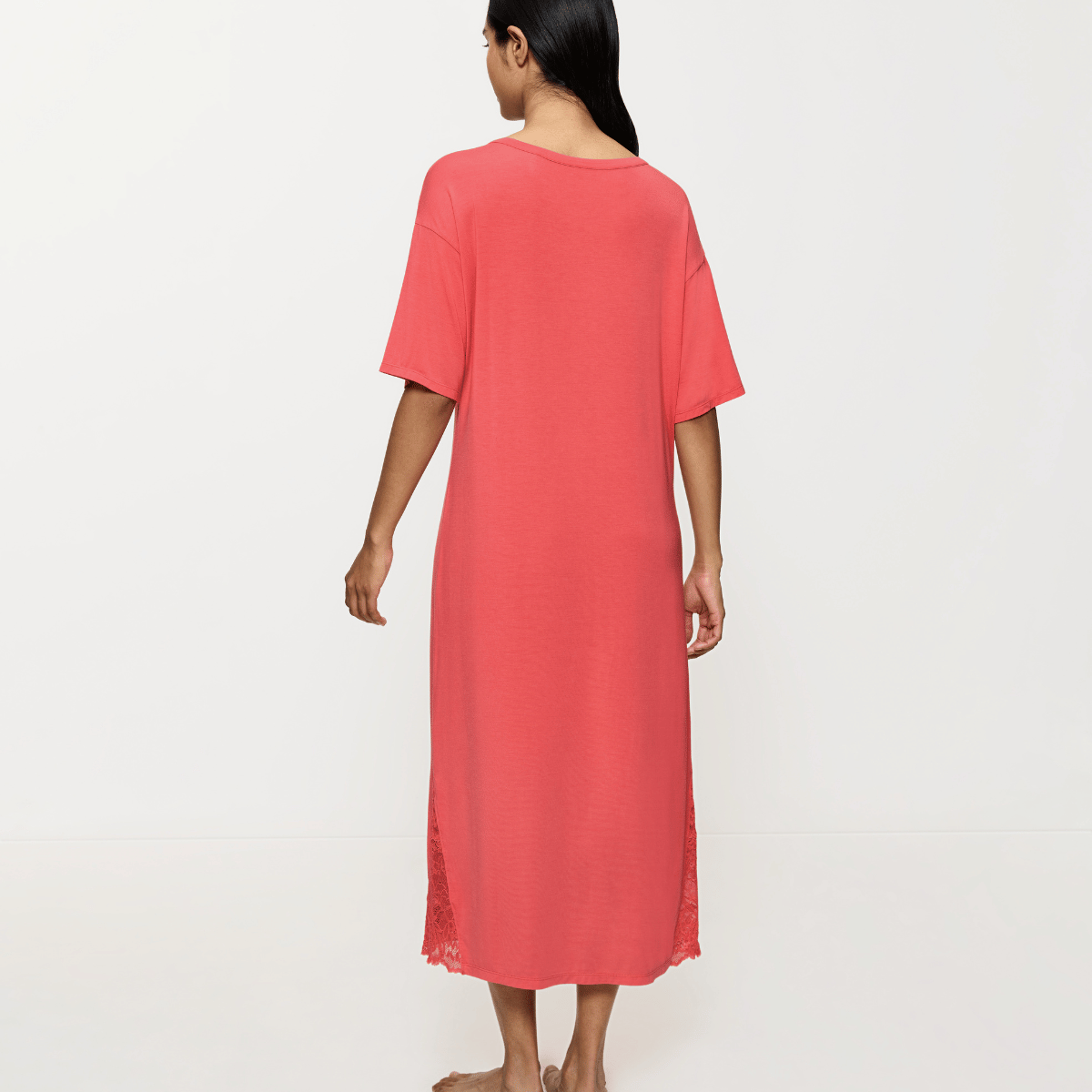 Triumph Timeless Sensuality natkjole, orange - 10221159 - 7802 - Deep Blush