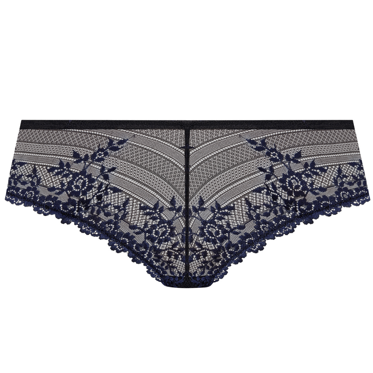 Wacoal Embrace tanga trusse, sort - WA848191 - 003 - Black/Night Sky