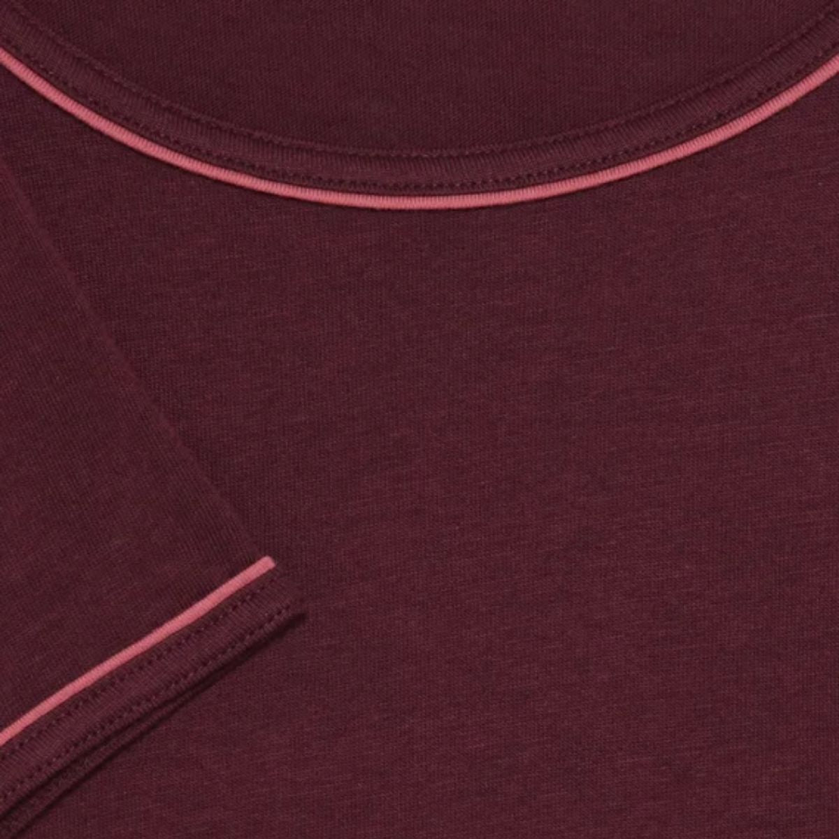 Lascana Sleep Selection nattrøje, bordeaux - BA-301-53 - bordeaux - Bordeaux