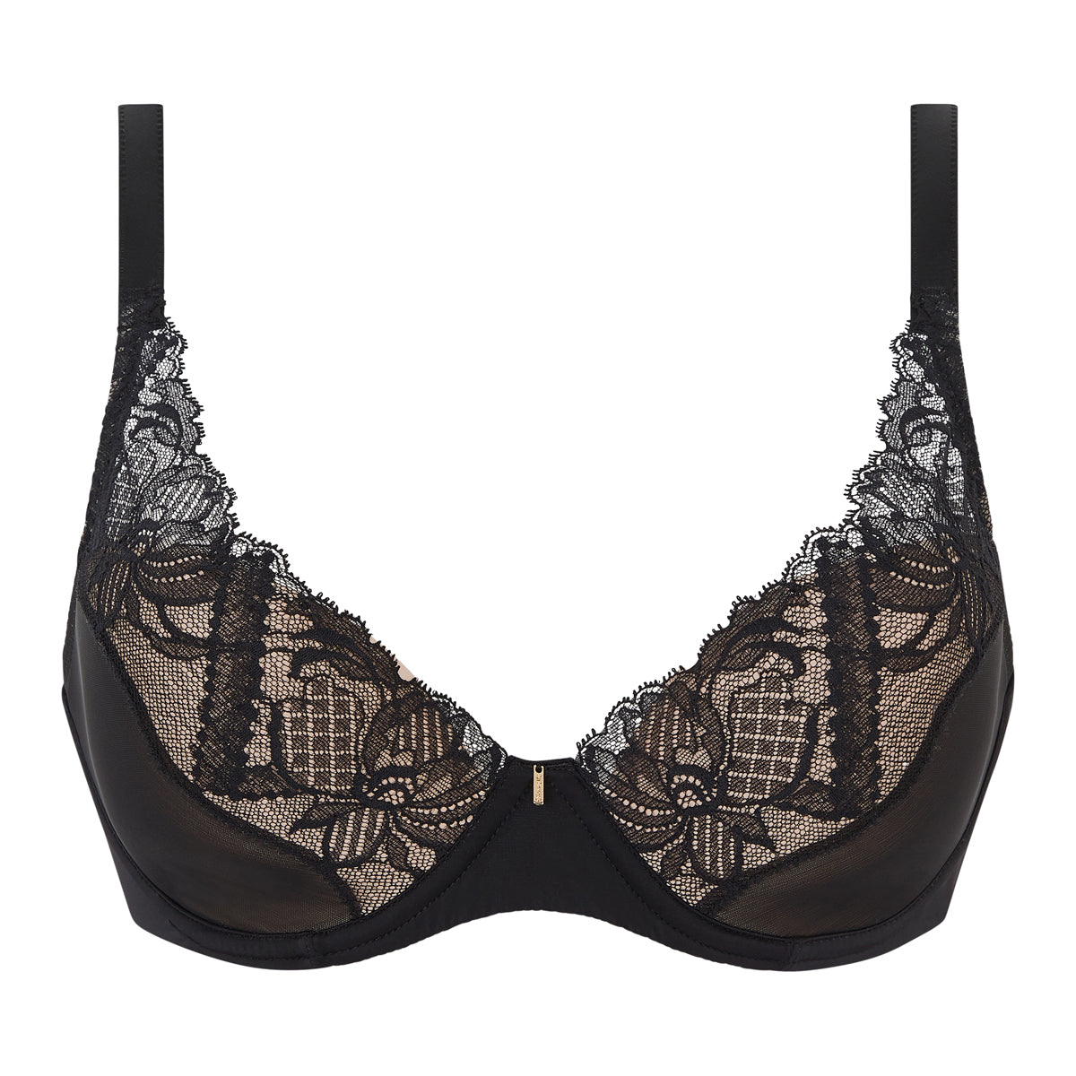 Chantelle Orangerie Dream T-shirt - Black - C17Q20-011