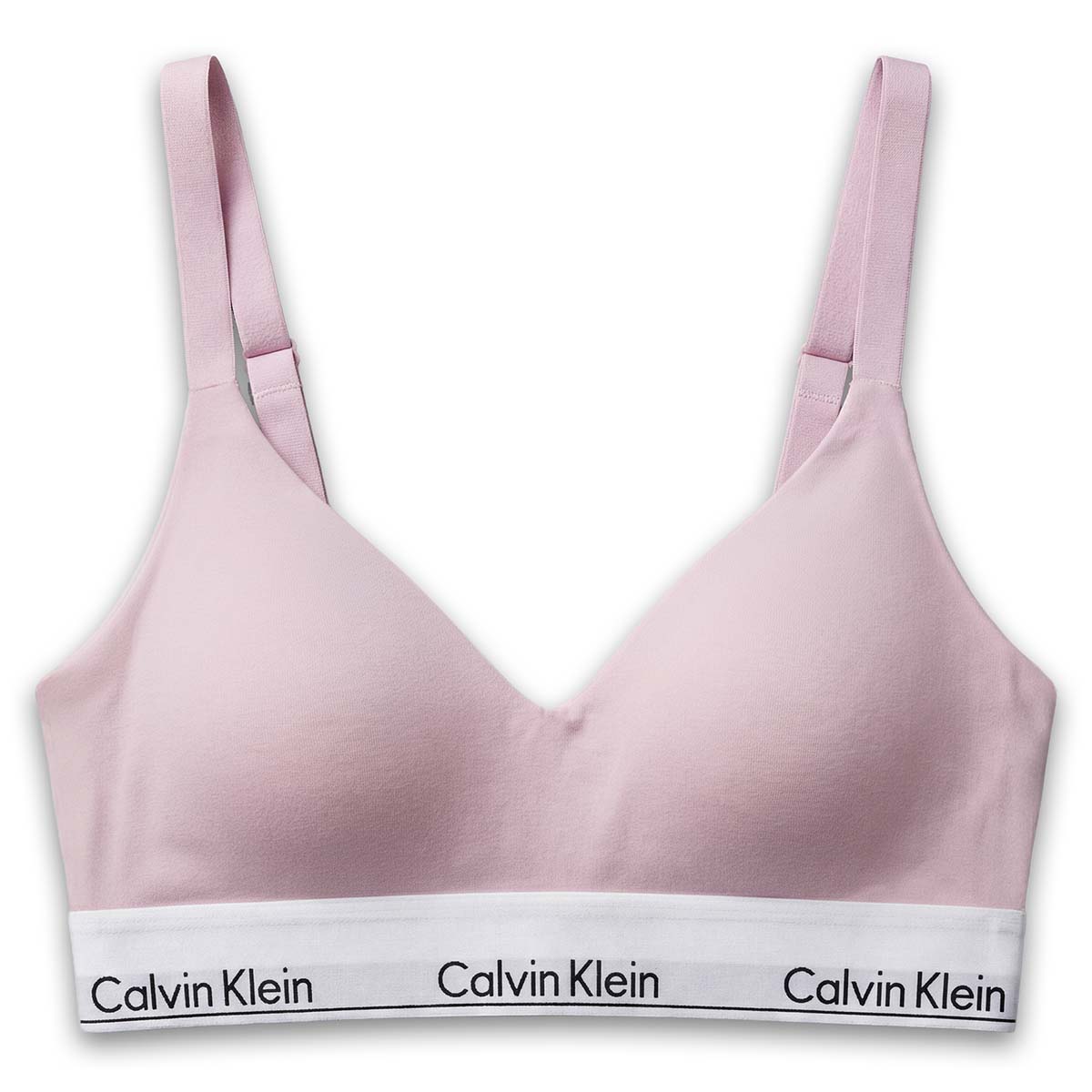 Calvin Klein Icon bralette BH, lyserød - LV00QF8500 - 8Z6 - Cradle Pink
