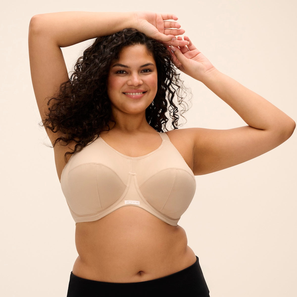 Elomi Energise sports BH, nude - El8041 - NUE - Nude