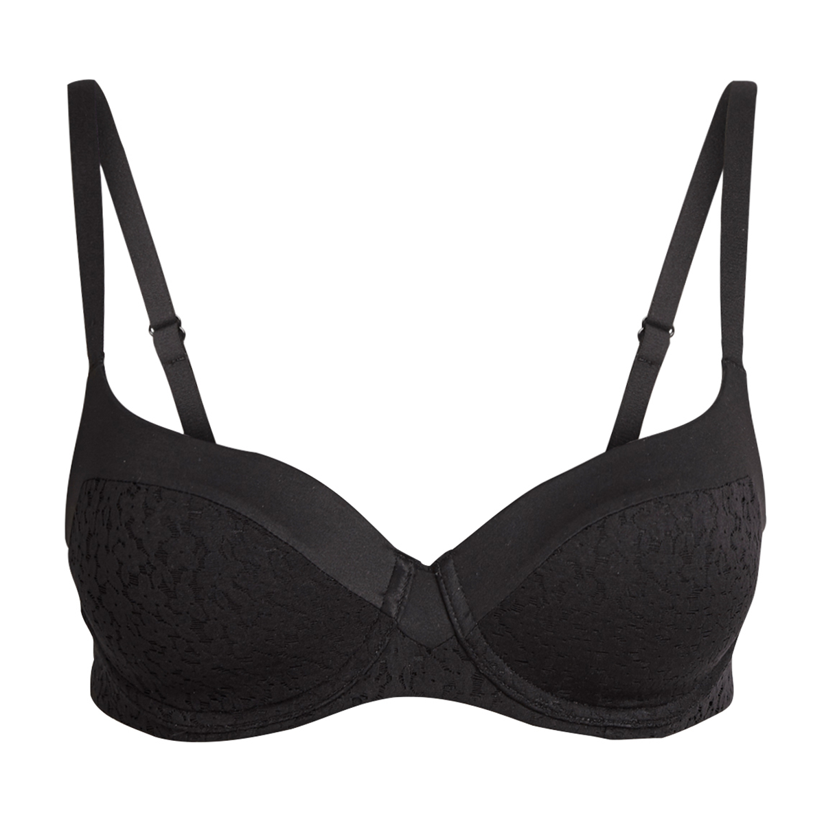 Chantelle EasyFeel Norah BH med bøjle, sort - C13F90 - 011 - Black