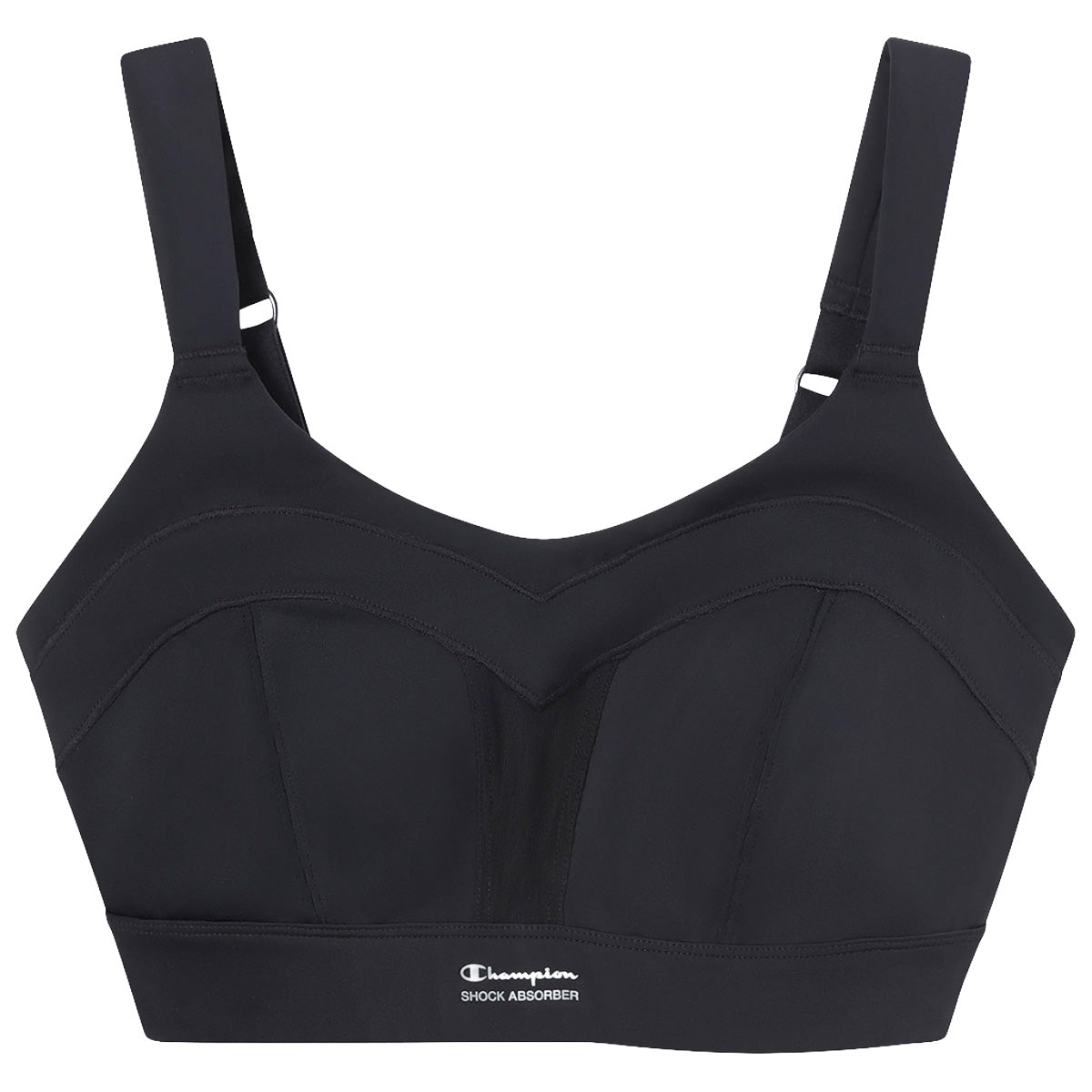 Shock Absorber High Intensity sports BH, sort - U10079 - KK001 - Black