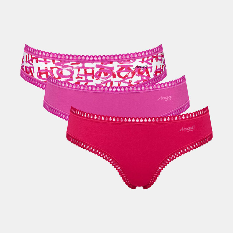 Sloggi Go Crush C3P - Multiple Colours - 10219671-M020