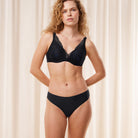 Triumph Body Make-Up Illusion Lace Highleg - Black - 10219711-0004
