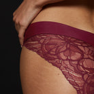 Triumph Body Make-Up Illusion Lace Highleg - Woodrose - 10219711-00EW