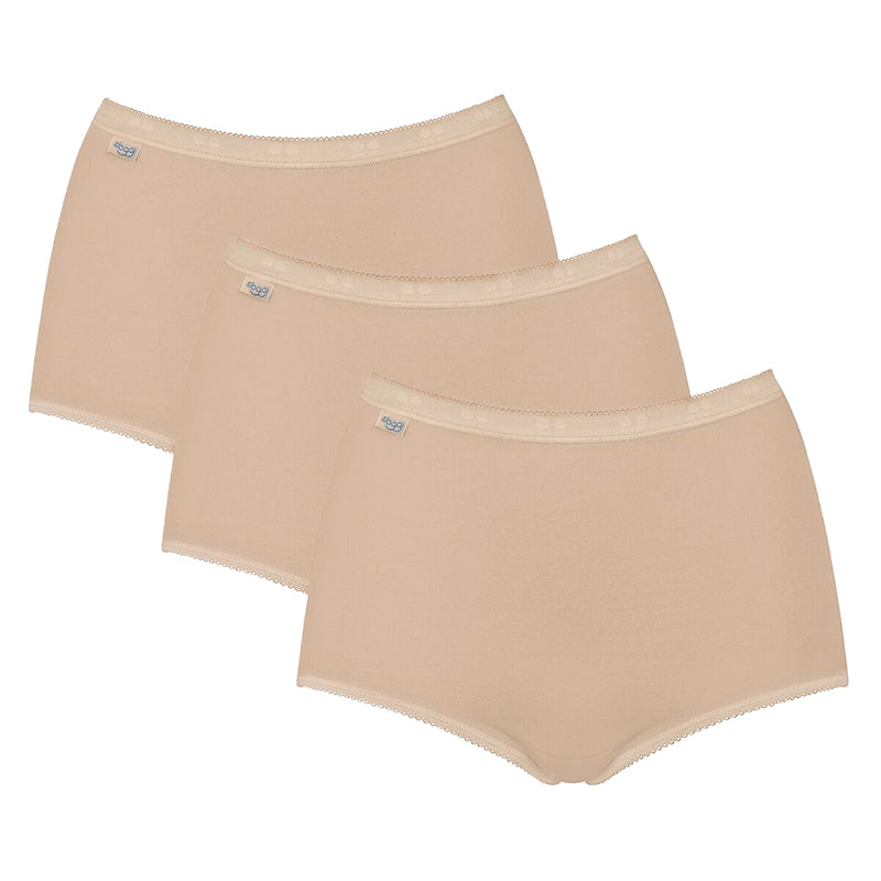 Sloggi Basic+Maxi 3-Pack - Skin - 10007656-0026