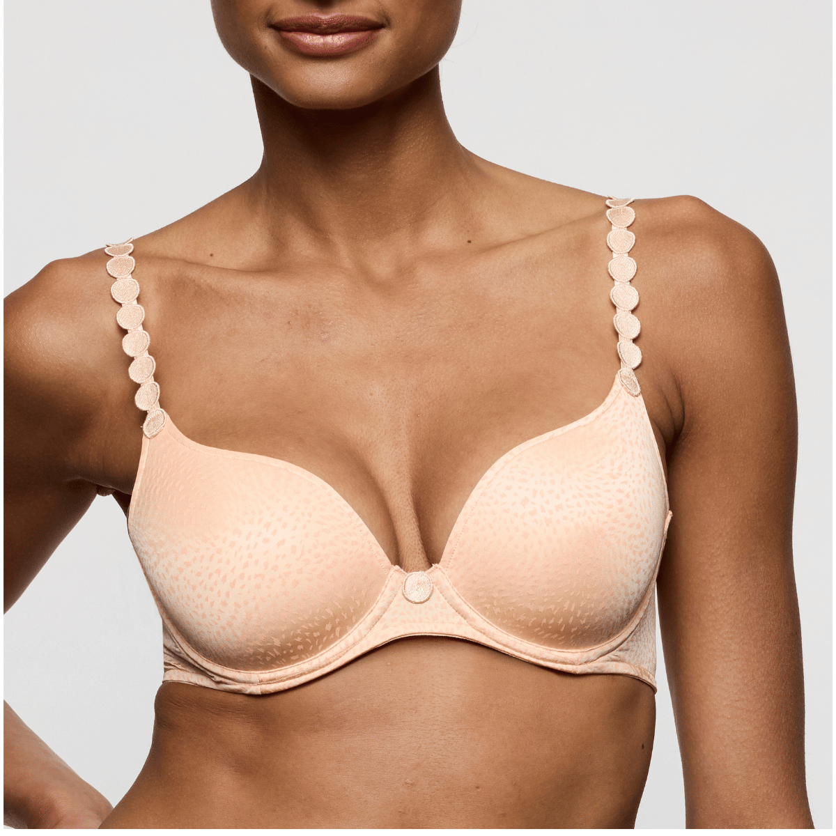 Marie Jo Tom BH med bøjle, orange - 0120826 - PCW - Peach Whisper