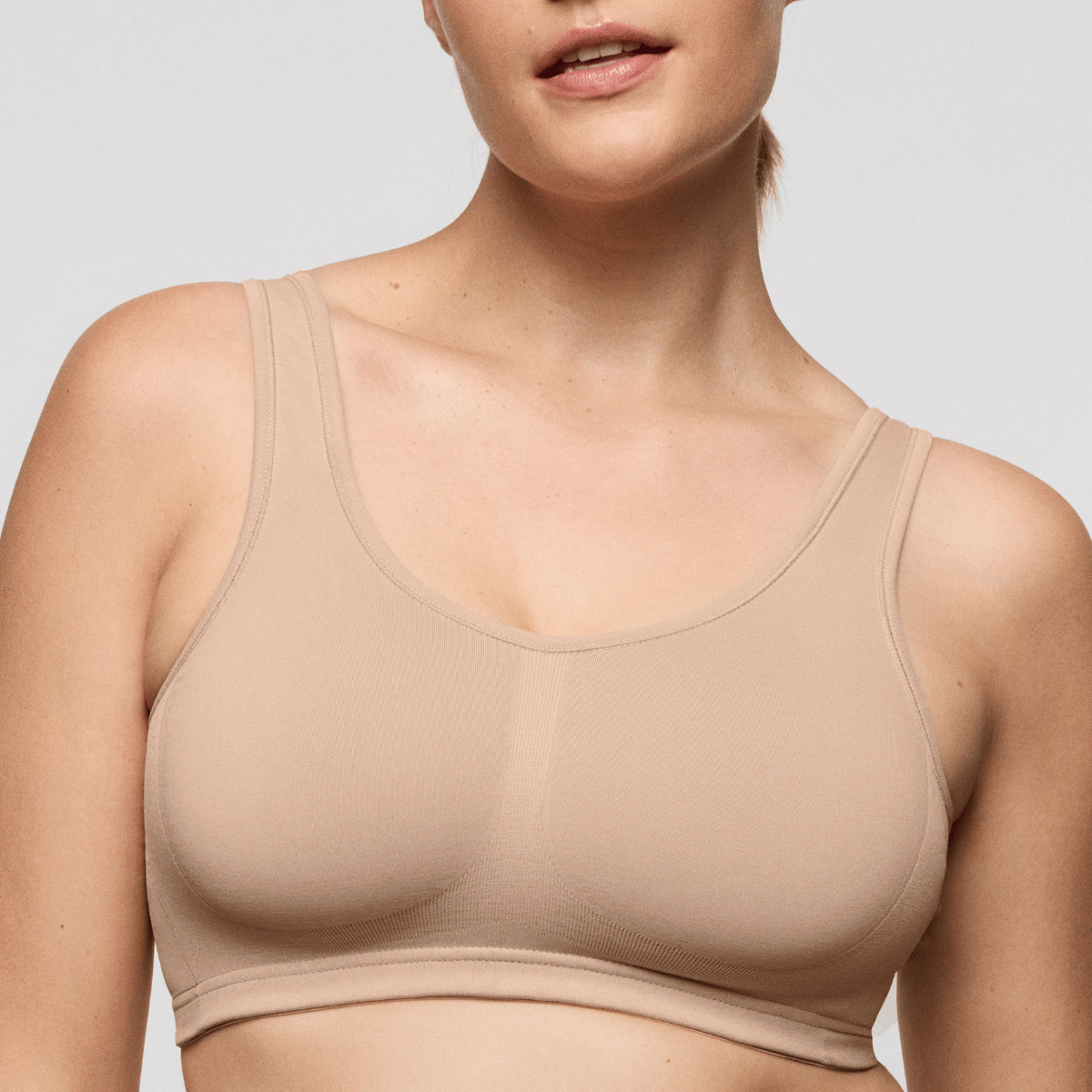PrimaDonna Nudda bralette BH, beige - 0163610 - CAL - Caffé Latte