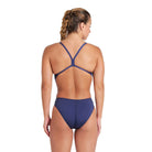 Arena Challenge badedragt uden bøjle, blå - 004766 - 750 - Navy-White