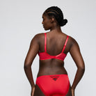 PrimaDonna Solisse plunge BH, rød - 0163644 - TRR - True Red
