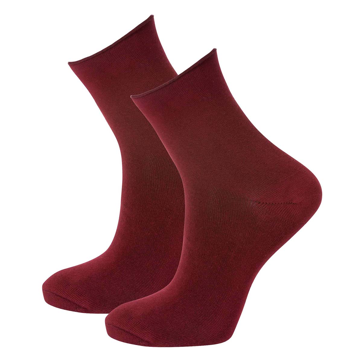 Trofé bambusstrømper, rød - 02500 - 5900 - Bourdeeaux
