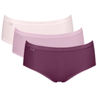 Sloggi Basic 3-pak midi trusse, multi - 10155292 - V013 - Multiple Colours