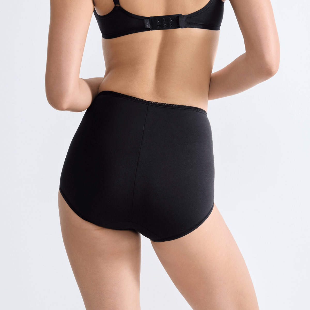 Sloggi 24/7 3-pak maxi trusse, sort - 10167216 - 0004 - Black