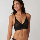 Sloggi Go Allround bralette top, sort - 10210986 - 0004 - Black