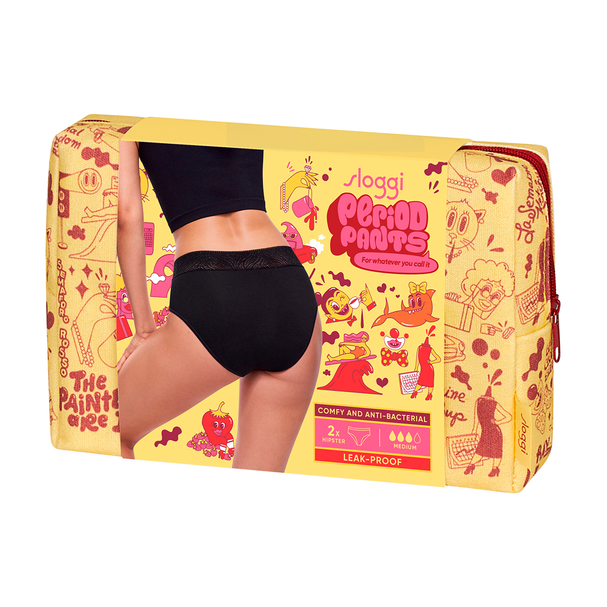 Sloggi Medium 2-Pack - Black - 10213208-0004