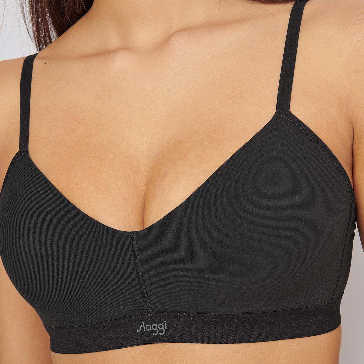 Sloggi Ever Ease BH top, sort - 10219599 - 0004 - Black