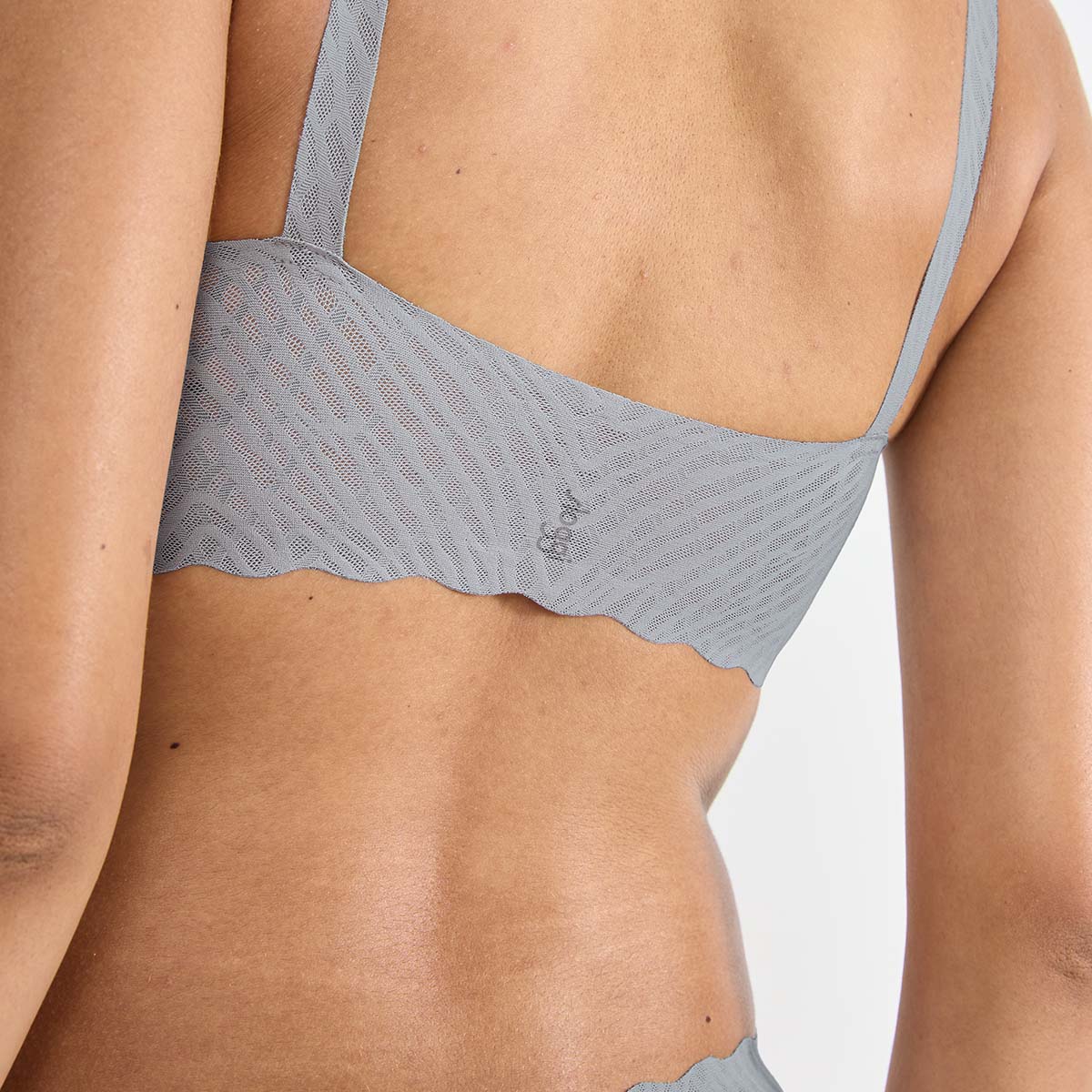 Sloggi Zero Feel Bliss BH top, grå - 10219678 - 3602 - Chrome
