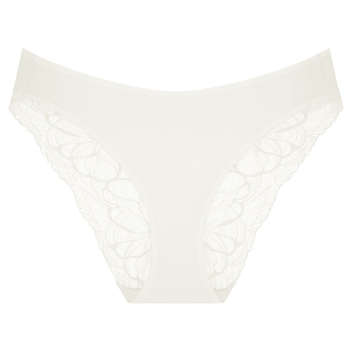 Triumph Body Make-Up Illusion Lace tai trusse, hvid - 10219711 - 00GZ - Silk White