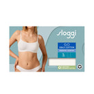 Sloggi Go Daily BH top, hvid - 10222329 - 00GZ - Silk White
