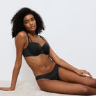 Triumph Palina Moonlight Kiss BH med bøjle, sort - 10224803 - 0004 - Black