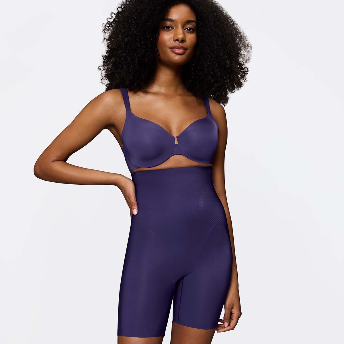 Triumph Body Make-Up Illusion Curve shapewear, lilla - 10224850 - 00TS - Prussian Blue