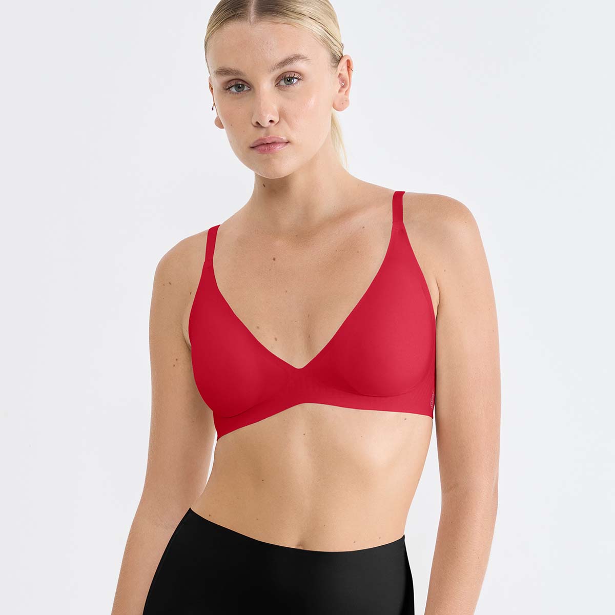 Sloggi Zero Feel 2.0 push-up BH, rød - 10226701 - 00FZ - Shanghai Red