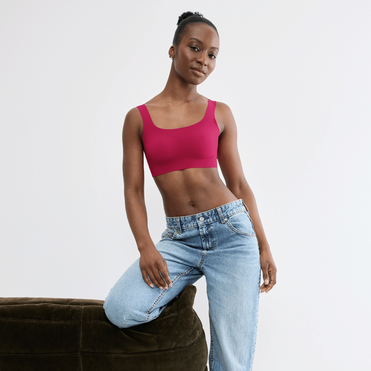 Sloggi Zero Feel 2.0 BH top, pink - 10217786 - 00NW - Berry