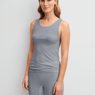 Calida True Confidence Tank top, grå - 12735 - 857 - Platin Melé