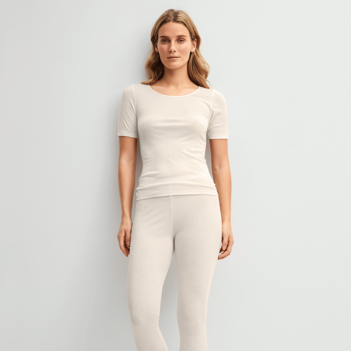 Calida True Confidence t-shirt, creme - 14135 - 094 - Pearl Cream