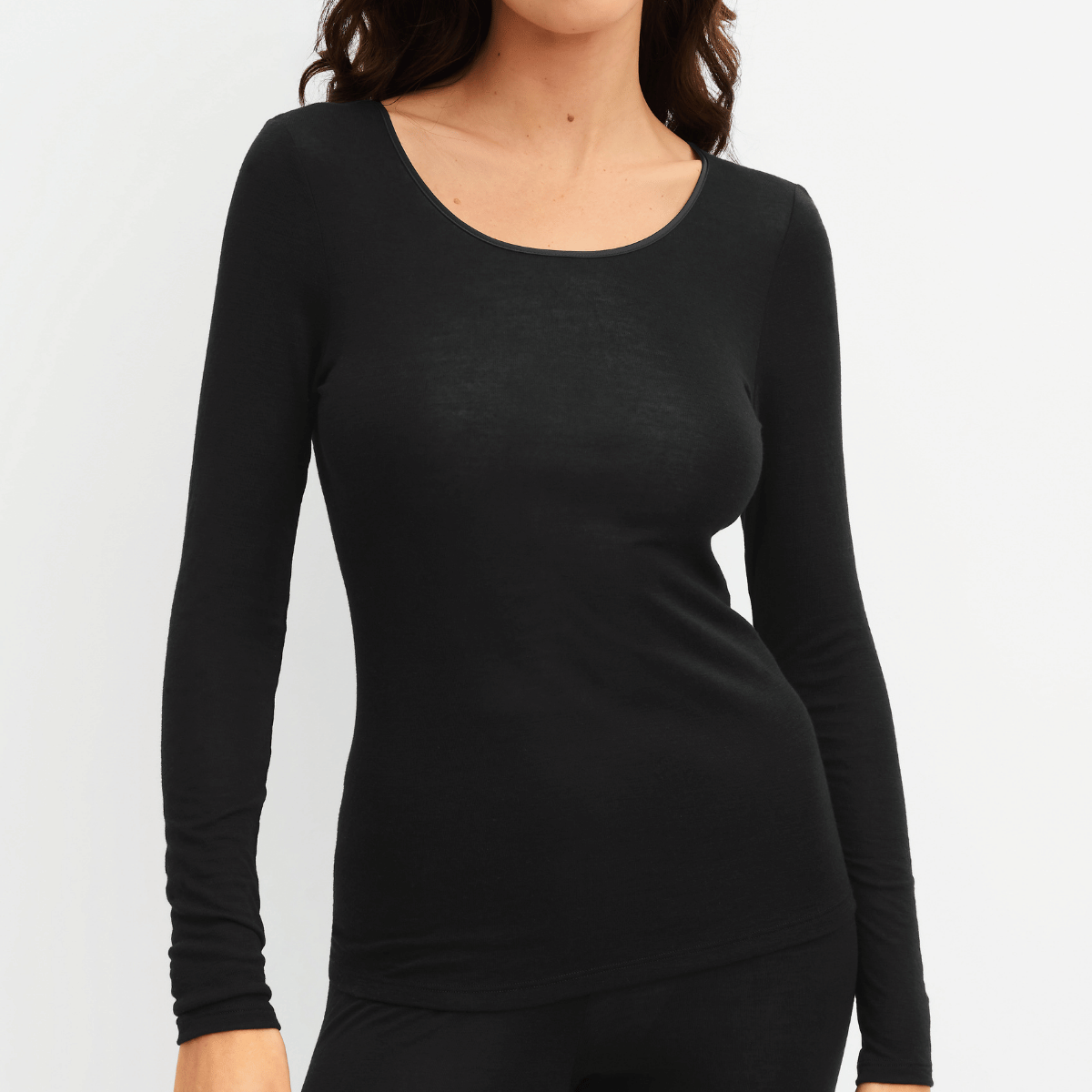Calida True Confidence bluse, sort - 15530 - 996 - Black